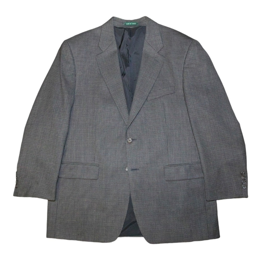 Ralph Lauren Houndstooth Blazer‎ Mens 42R Wool Sport Coat